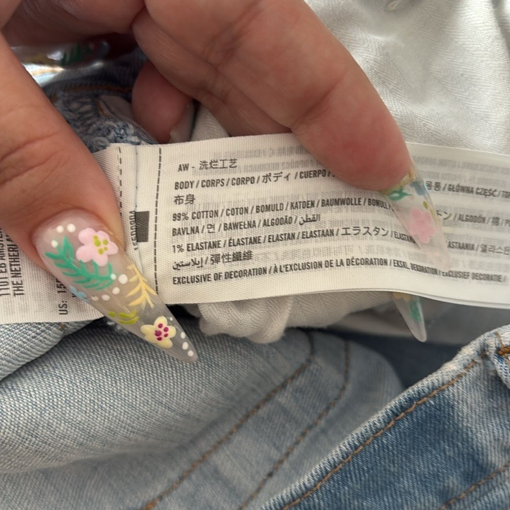 Abercrombie Curve Love Ankle Straight Ultra High … - image 6